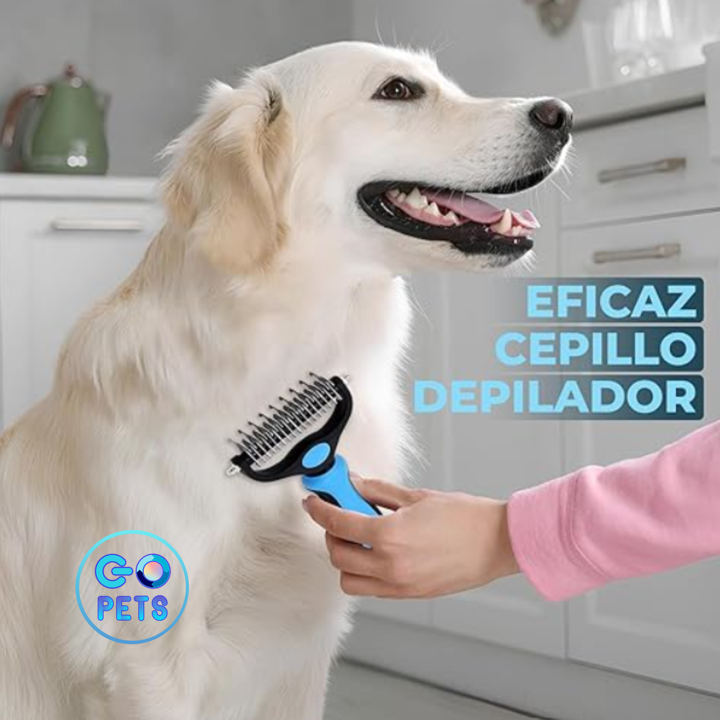 Cepillo Profesional para Perros y Gatos